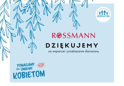 podziękowanie dla Rossmann