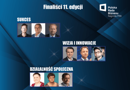 Renata Durda finalistką 11. edycji Nagrody Polskiej Rady Biznesu
