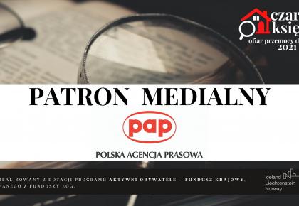 Polska Agencja Prasowa Patronem Medialnym projektu "Czarna Księga Ofiar Przemocy Domowej 2021"