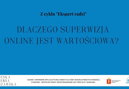 Dlaczego superwizja online jest wartościowa?  Plusy dodatnie i plusy ujemne