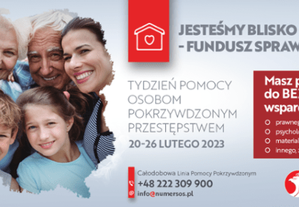 Tydzień Pomocy Osobom Pokrzywdzonym Przestępstwem