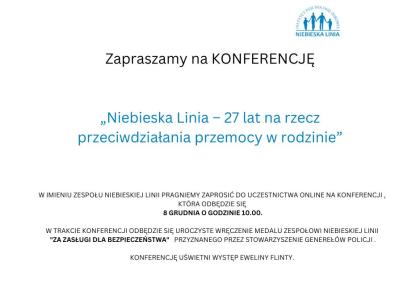 KONFERENCJA NIEBIESKIEJ LINII 