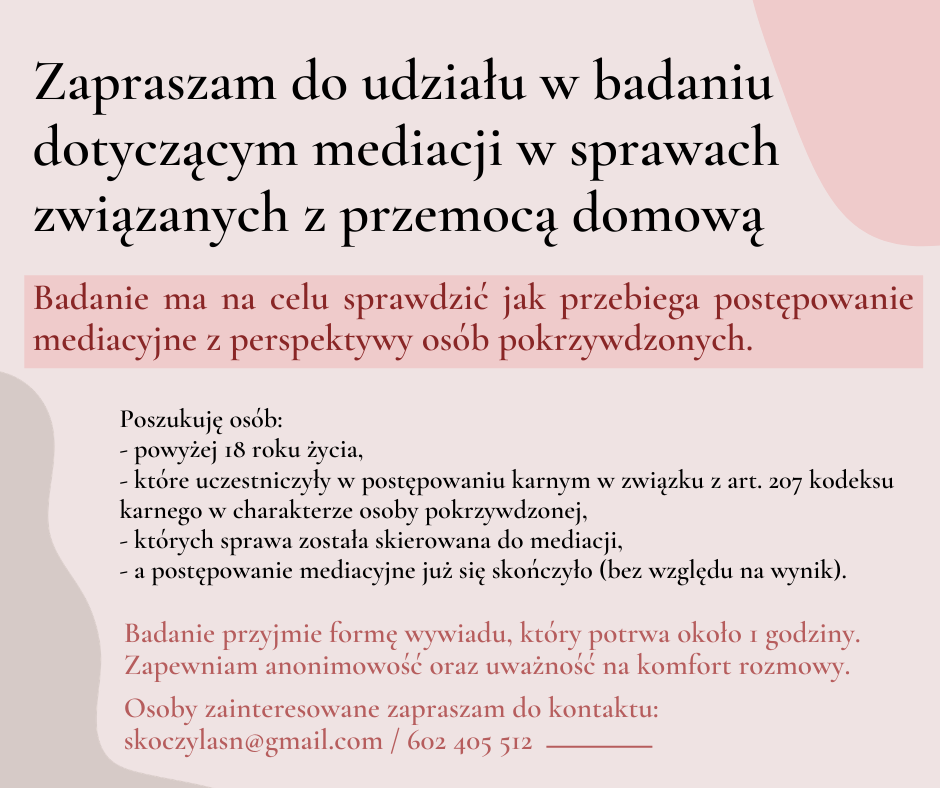 Badanie Mediacja NataliaSkoczylas