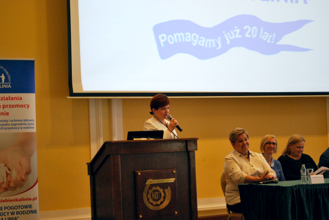 Foto 03 Konferencja Algorytmy działania w przypadkach przemocy w rodzinie